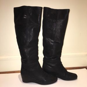 Prada Knee High Black Boots sSize 5